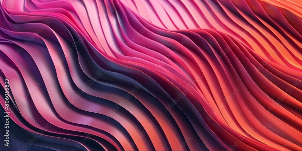 Obraz premium Colorful Wavy Background
