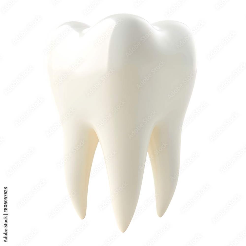 Dental 3d model of premolar tooth as a concept of dental examination teeth, dental health and hygiene. 3d rendering illustration isolated on white background. Dental 3d model of premolar tooth as a concept of dental examination teeth, dental health and hygiene. 3d rendering illustration isolated on white background.