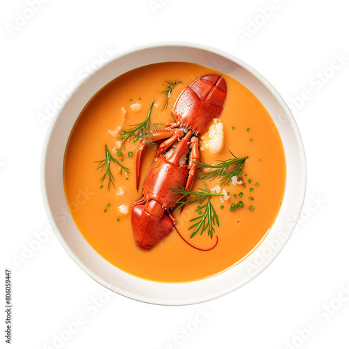 crayfish on a plate, png