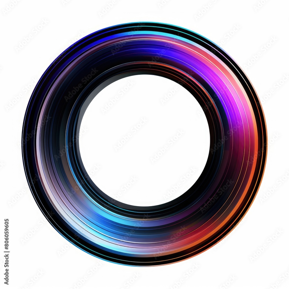 Camera Lens Aperture Ring Illustration - Round Blade Circle Hole Design Isolated for Photography Camera Lens Aperture Ring Illustration - Round Blade Circle Hole Design Isolated for Photography