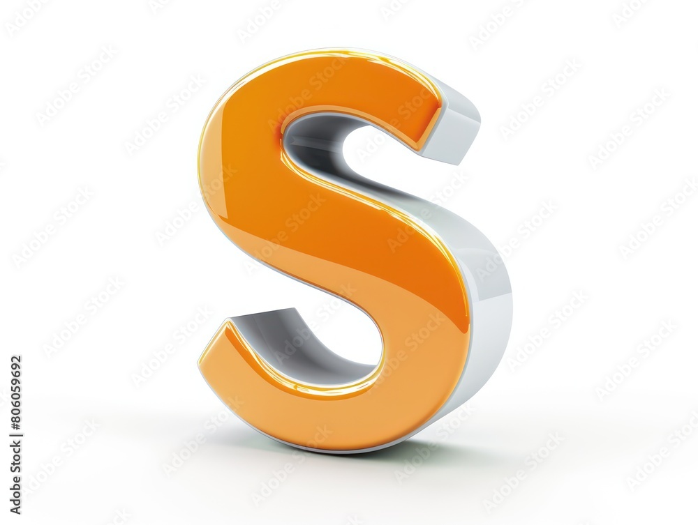 S icon logo design, color gradient on white background S icon logo design, color gradient on white background