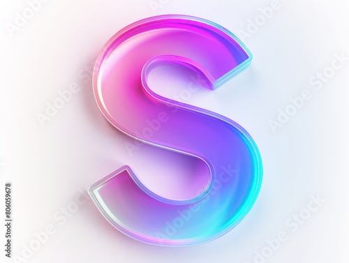 Wallpaper Mural S icon logo design, color gradient on white background Torontodigital.ca