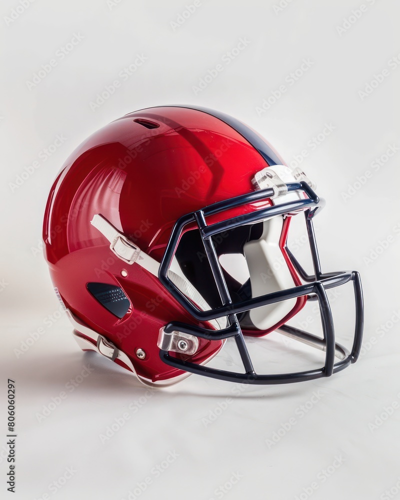 football helmet on white backdrop football helmet on white backdrop