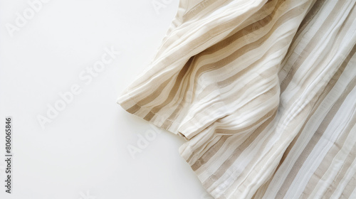 multi-colored fabric cotton linen texture photo