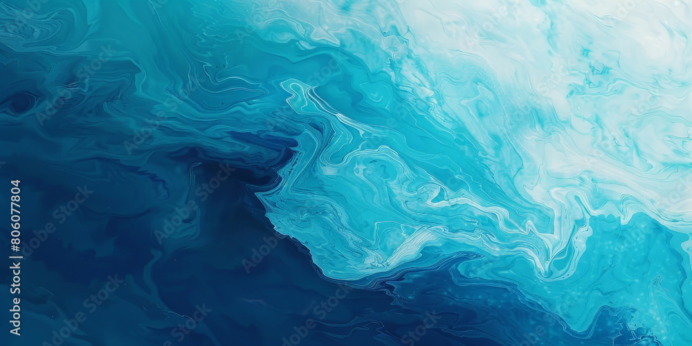 Abstract blue teal and white water background, with swirling waves or ocean swirls. dark blue teal water watercolor background. Abstract blue teal and white water background, with swirling waves or ocean swirls. dark blue teal water watercolor background.