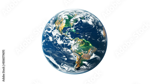 Fototapeta Naklejka Na Ścianę i Meble -  planet earth isolated on transparent background