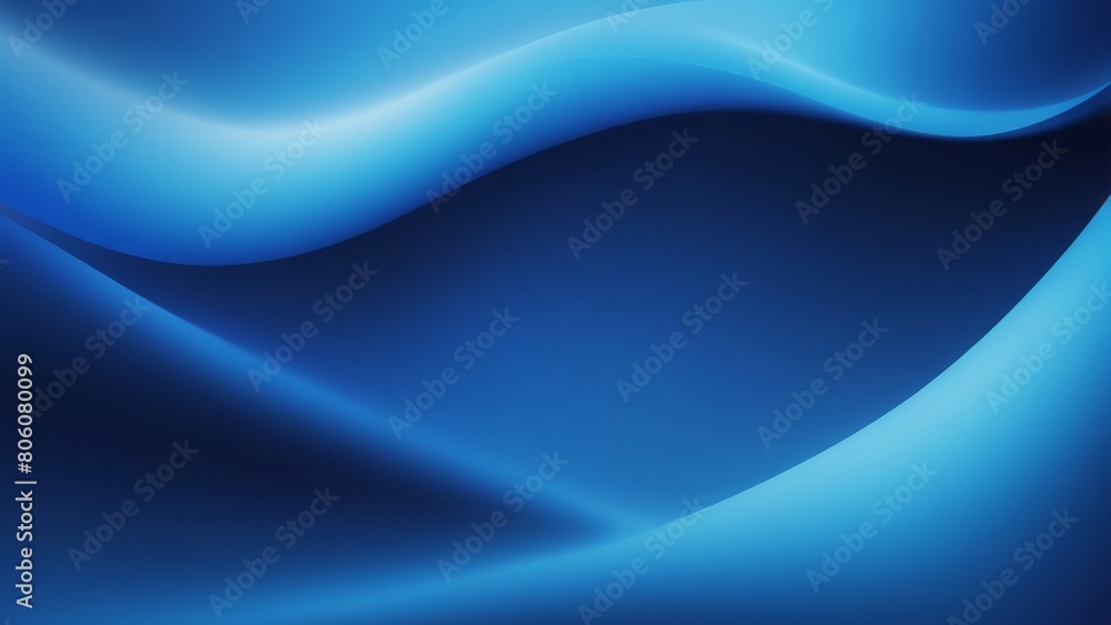 Obraz premium Gradient Blue background. blurry blue gradient color background. wavy blue wallpaper. Wavy blue gradient background. Abstract blue gradient wallpaper.
