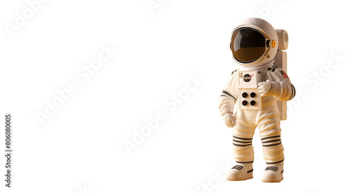 astronaut isolated on transparent background