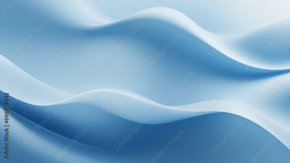 Fototapeta premium Gradient Blue background. blurry blue gradient color background. wavy blue wallpaper. Wavy blue gradient background. Abstract blue gradient wallpaper.
