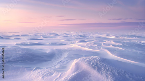 Spellbinding Serenity and Stark Solitude: The Unhidden Beauty of the Tundra Twilight photo