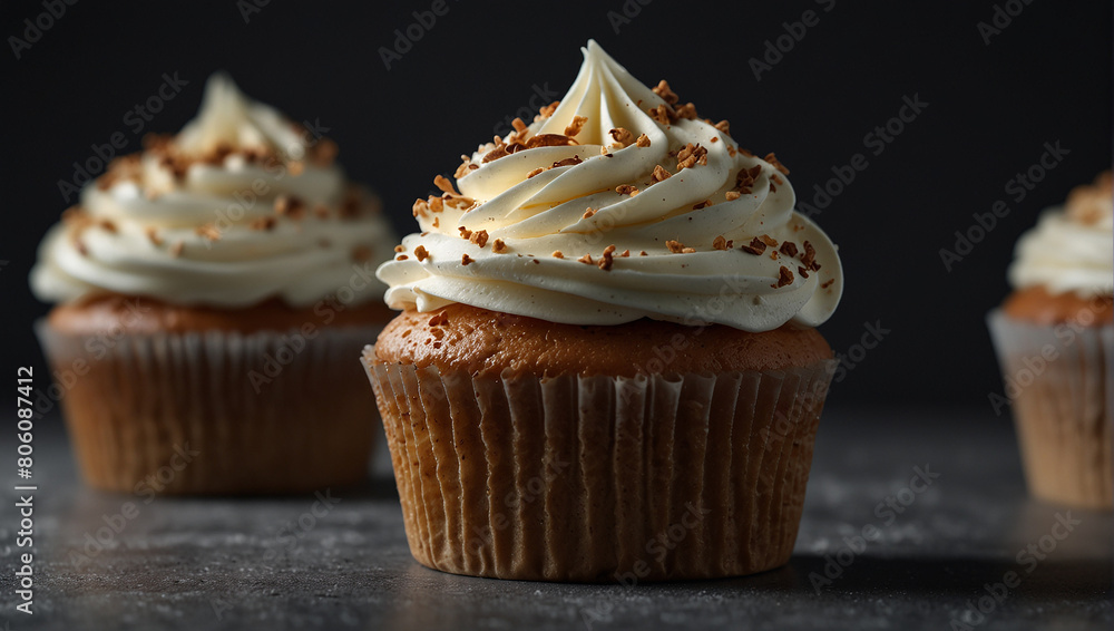 cup cake with new style chocolate cup cake with new style chocolate