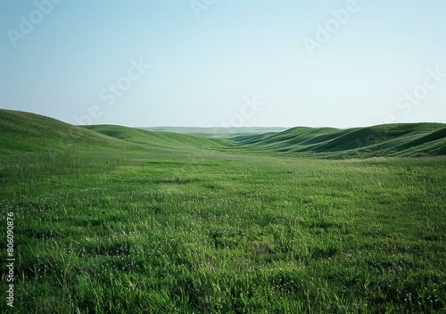 Green rolling hills of the Flint Hills in Kansas © Adobe Contributor