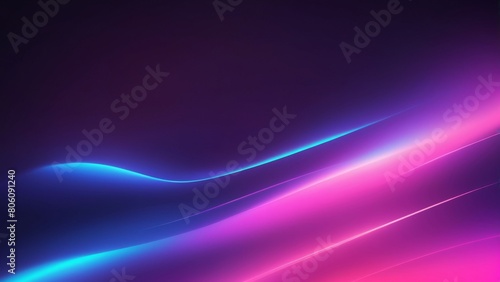 Abstract wavy line of light, neon glowing lines background. vibrant gradient modern background. modern wavy background. synthwave wallpaper. abstract futuristic color background.