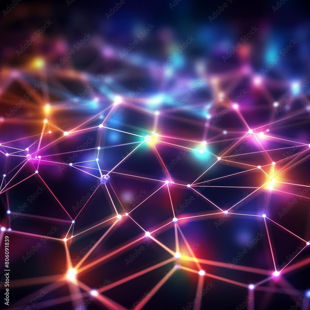 Vibrant technology background