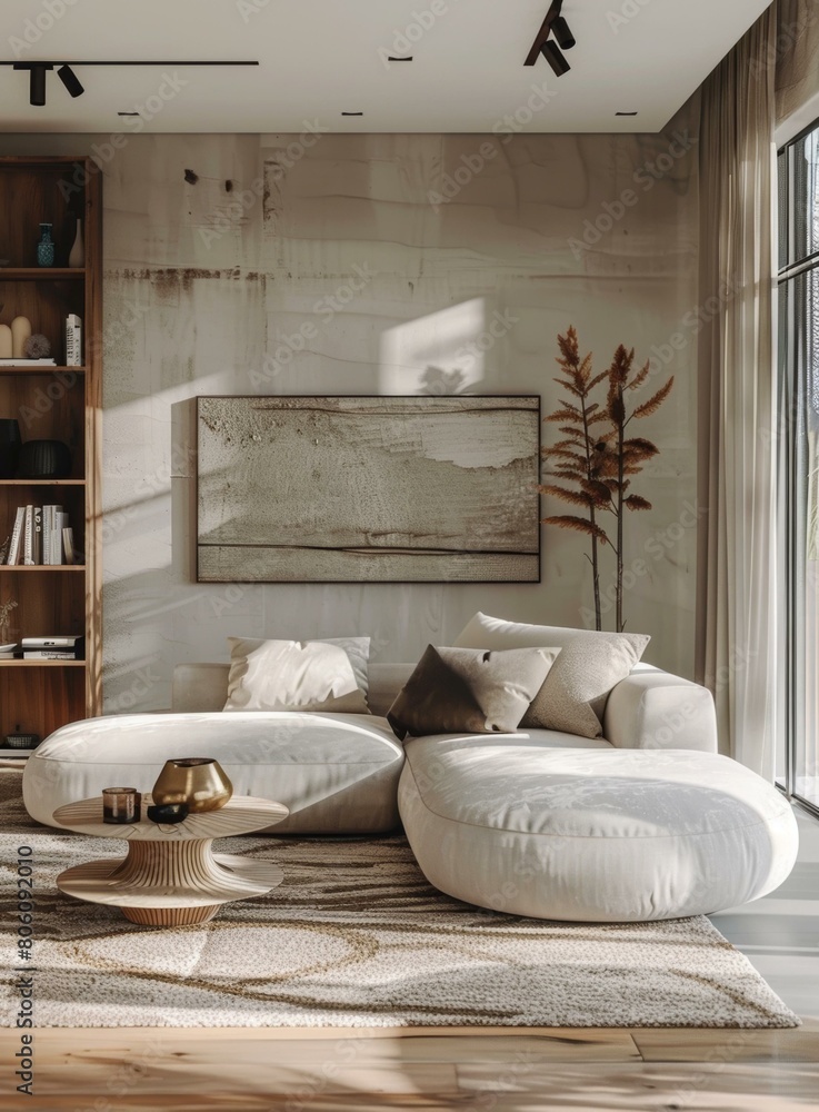Modern minimalist living room interior design Modern minimalist living room interior design