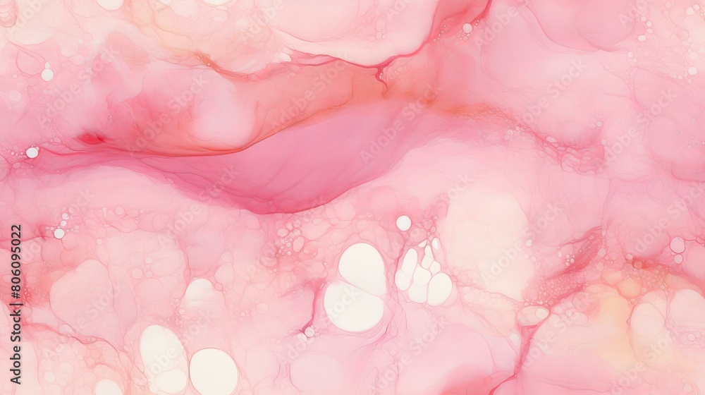 Pink and white abstract painting Pink and white abstract painting
