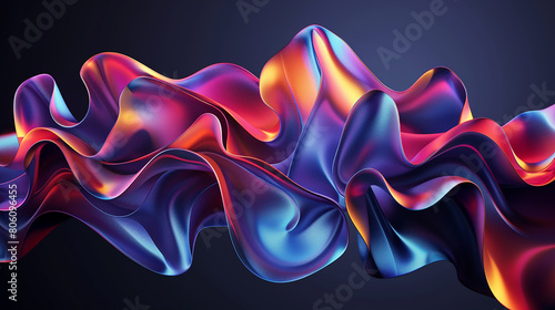 abstract colorful 3d background