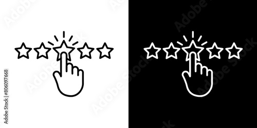 Opinion, review, survey, satisfaction, customer feedback Icon © Vector_Art