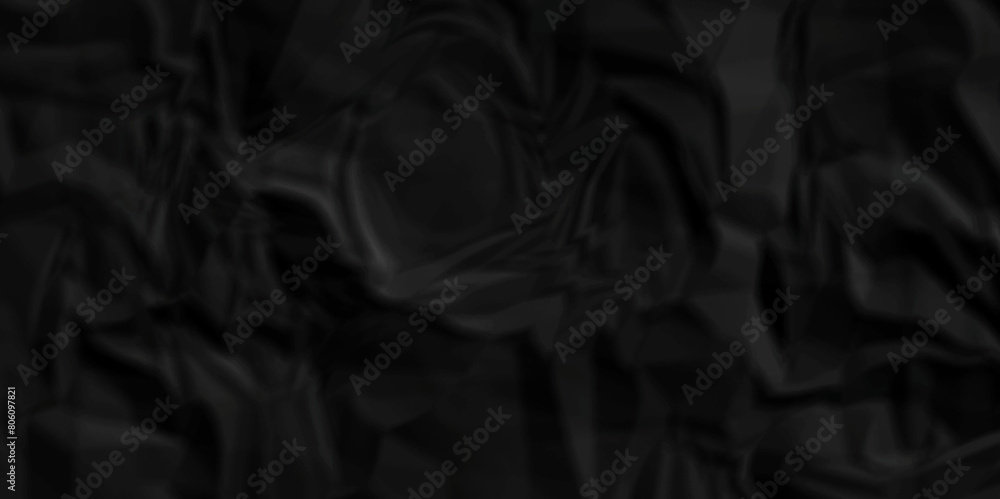 Dark black crumple paper wrinkled poster template ,blank glued creased paper texture background. black paper crumpled backdrop background. used for cardboard.
Dark black crumple paper wrinkled poster template ,blank glued creased paper texture background. black paper crumpled backdrop background. used for cardboard.