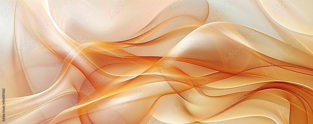 Obraz premium Abstract background with smooth shapes