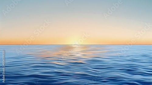 Tranquil Ocean Sunset