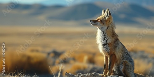 Andean Fox in Atacama photo