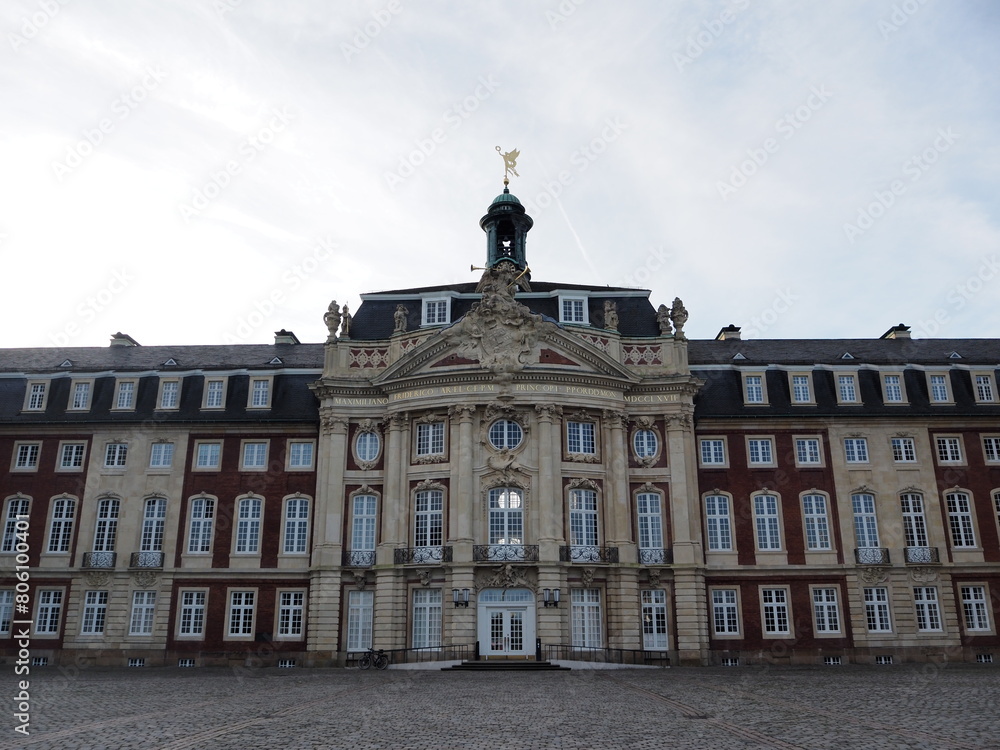 Obraz premium VIew of University of Münster