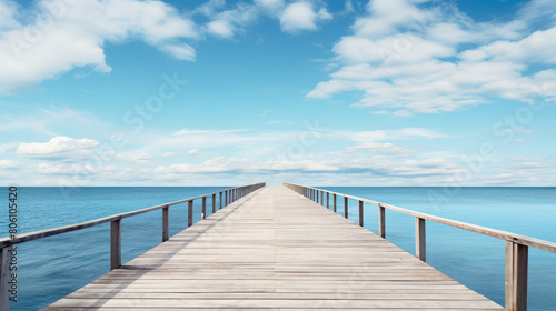 Ocean Views, Blue sky, Symmetry © Tatiana