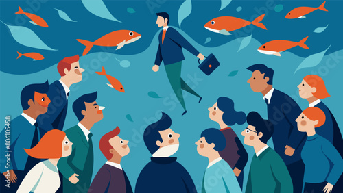 Like a school of fish the public swarms to the latest scandal or controversy eagerly taking in the dramatic and sensational details..