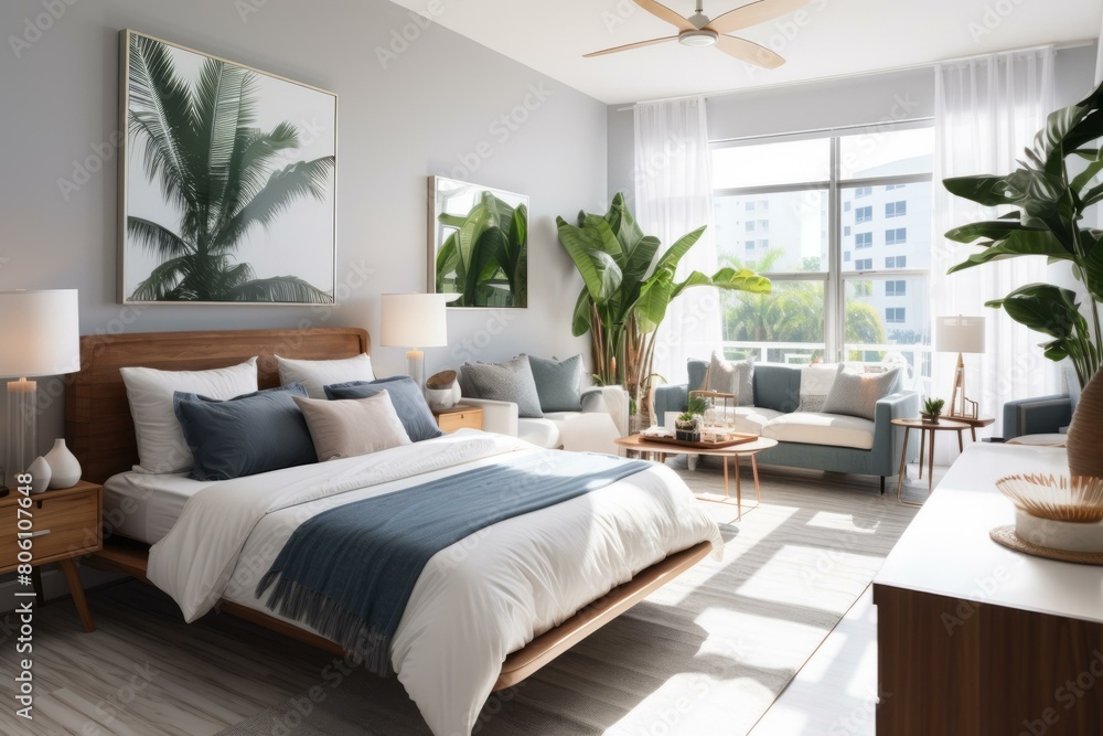 Fototapeta premium Modern and Minimalist Home Design