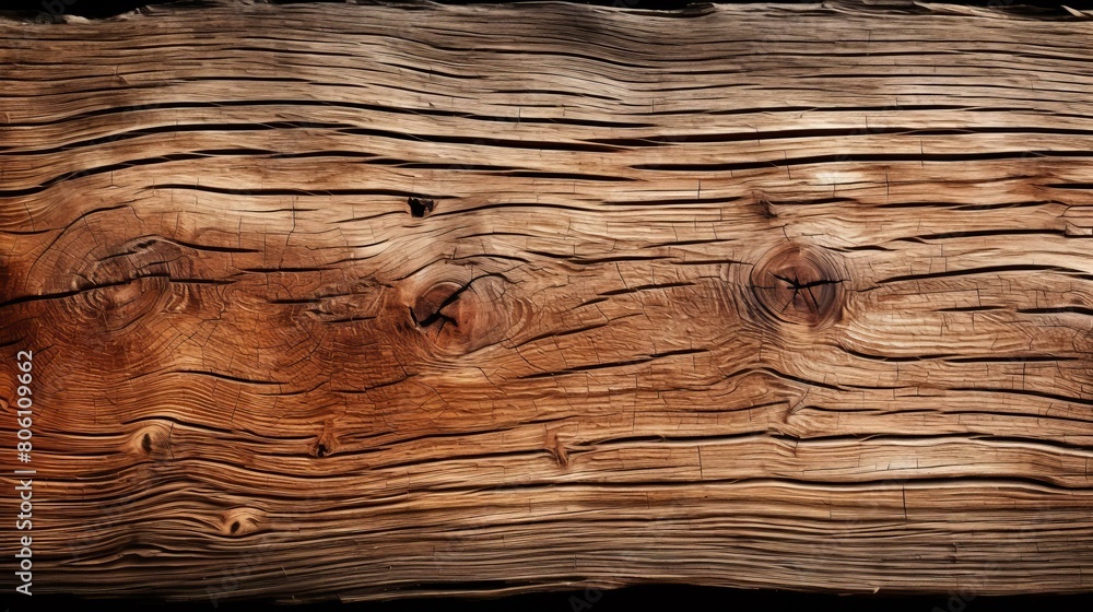 Naklejka premium weathered wooden plank texture background