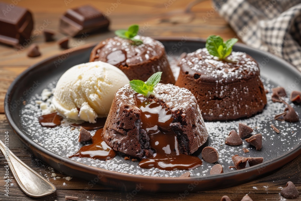 Bowl with tasty ice-cream and chocolate cookies on white background. Beautiful simple AI generated image in 4K, unique. Bowl with tasty ice-cream and chocolate cookies on white background. Beautiful simple AI generated image in 4K, unique.