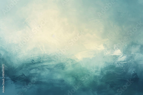 Artistic background with gentle gradient blends and soft blurred textures. Serene atmosphere. A calming blend of gentle gradients and soft blurred textures evoking tranquility and mindful meditation.