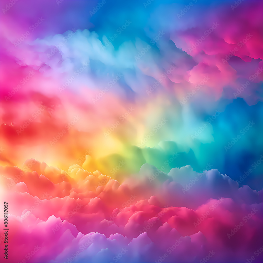 Rainbow color gradient background texture