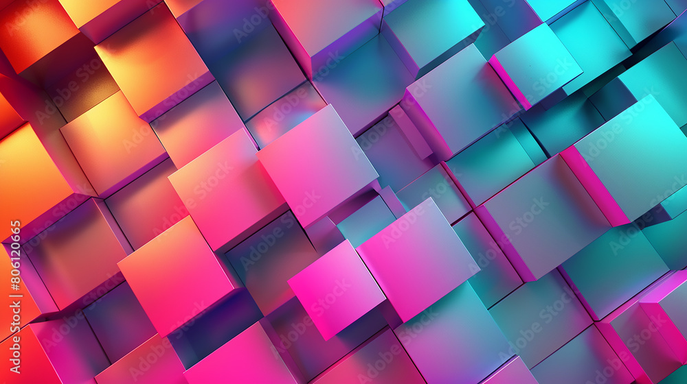 3D Abstract square Modern pink Background 3D Abstract square Modern pink Background