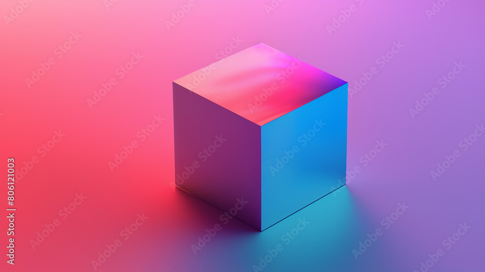Abstract colorful 3d square box Modern Background. Abstract colorful 3d square box Modern Background.