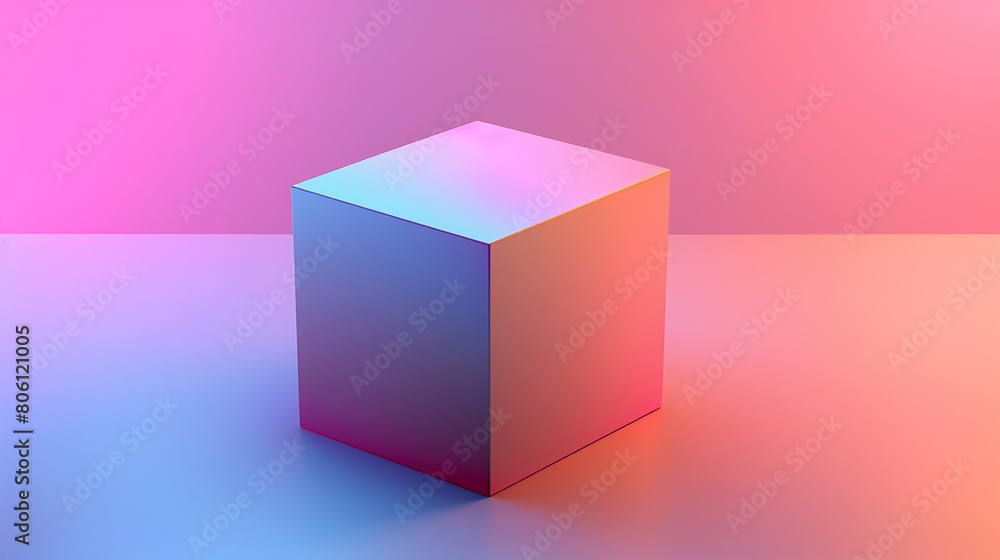 Abstract colorful 3d square box Modern Background. Abstract colorful 3d square box Modern Background.