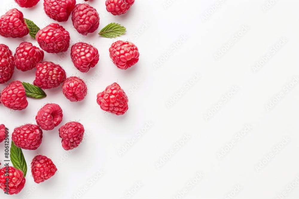 Raspberry close-up shot from above with deep shadows. Beautiful simple AI generated image in 4K, unique. Raspberry close-up shot from above with deep shadows. Beautiful simple AI generated image in 4K, unique.