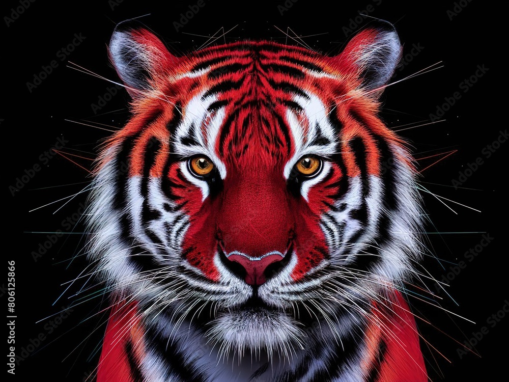 Obraz premium tiger's face