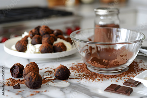 The Artful Process of Making Homemade Chocolate Truffles
