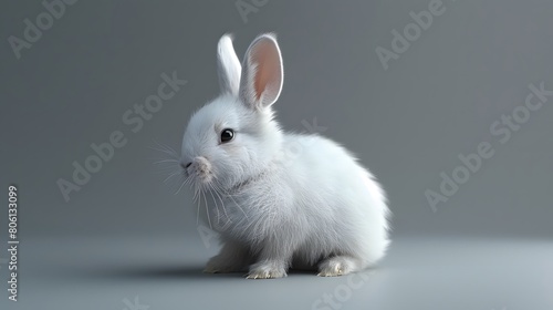 白いウサギ © StudioFF