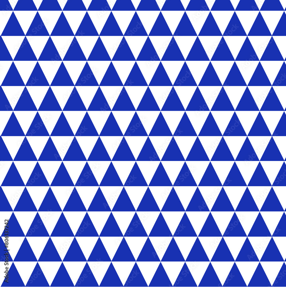 seamless geometric pattern in beautiful blue and white triangle color seamless geometric pattern in beautiful blue and white triangle color