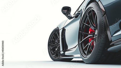 Sports car wheels, beauty and the power of safety © DrPhatPhaw
