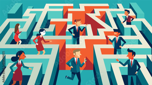 As people move through this maze they are bombarded with manipulative adver and propaganda making it difficult to think for themselves..