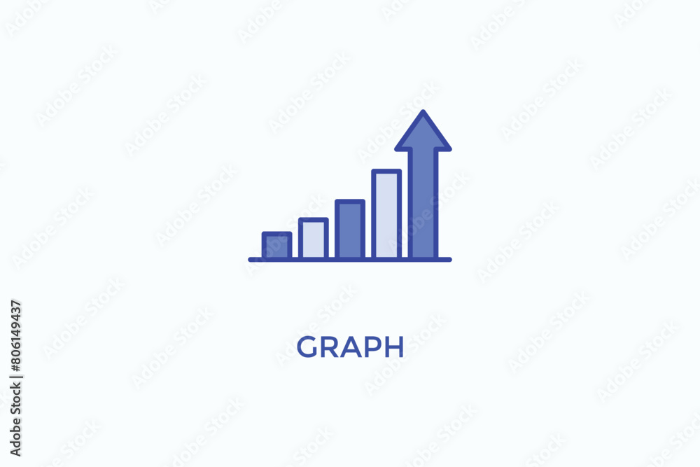 Graph Vector Icon Or Logo Sign Symbol Illustration Graph Vector Icon Or Logo Sign Symbol Illustration