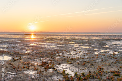 Sonnenaufgang im deutschen Wattenmeer © ThomBal