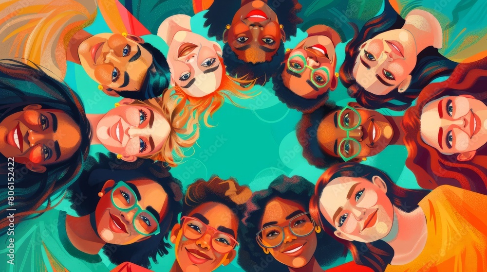 A group of people are smiling and looking at the camera A group of people are smiling and looking at the camera
