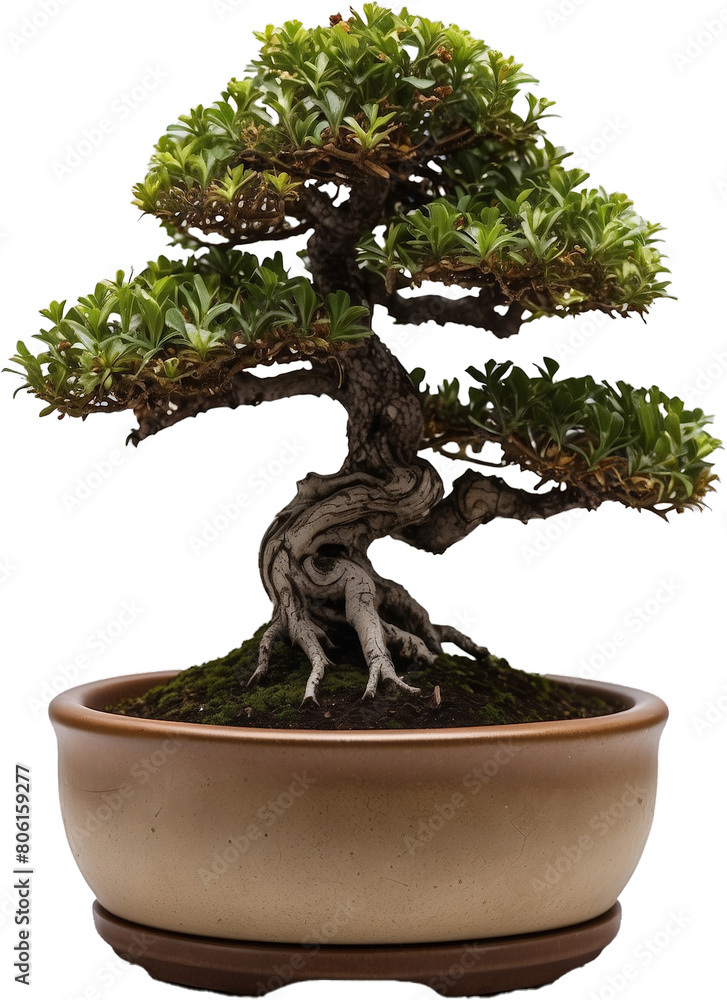 Traditional Bonsai Tree in Ceramic Planter Traditional Bonsai Tree in Ceramic Planter