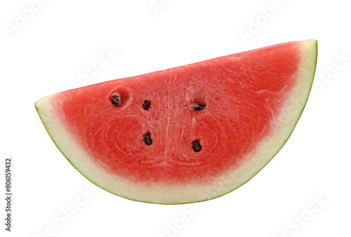 sweet watermelon sliced on transparent png