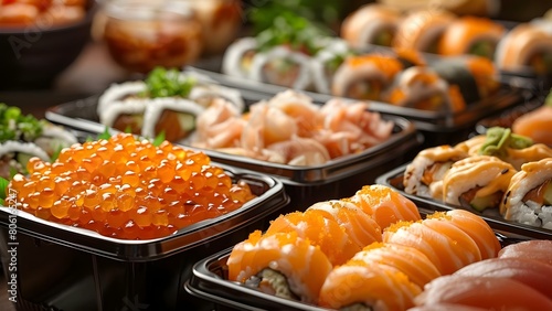 Offer Japanese cuisine for evening delivery with balanced snack and meal options. Concept Japanese Bowls, Sushi Rolls, Tempura Bites, Miso Soup, Edamame Pods